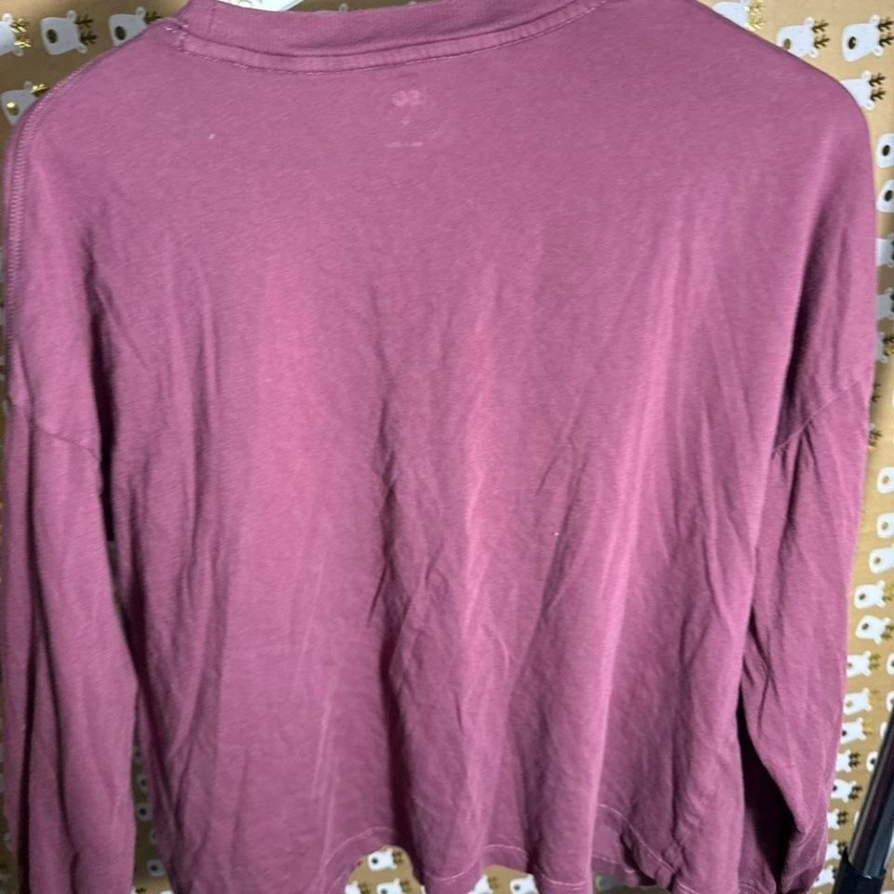 Woman's Dark Pink SO‎ long sleeve size Large - Picture 3 of 3
